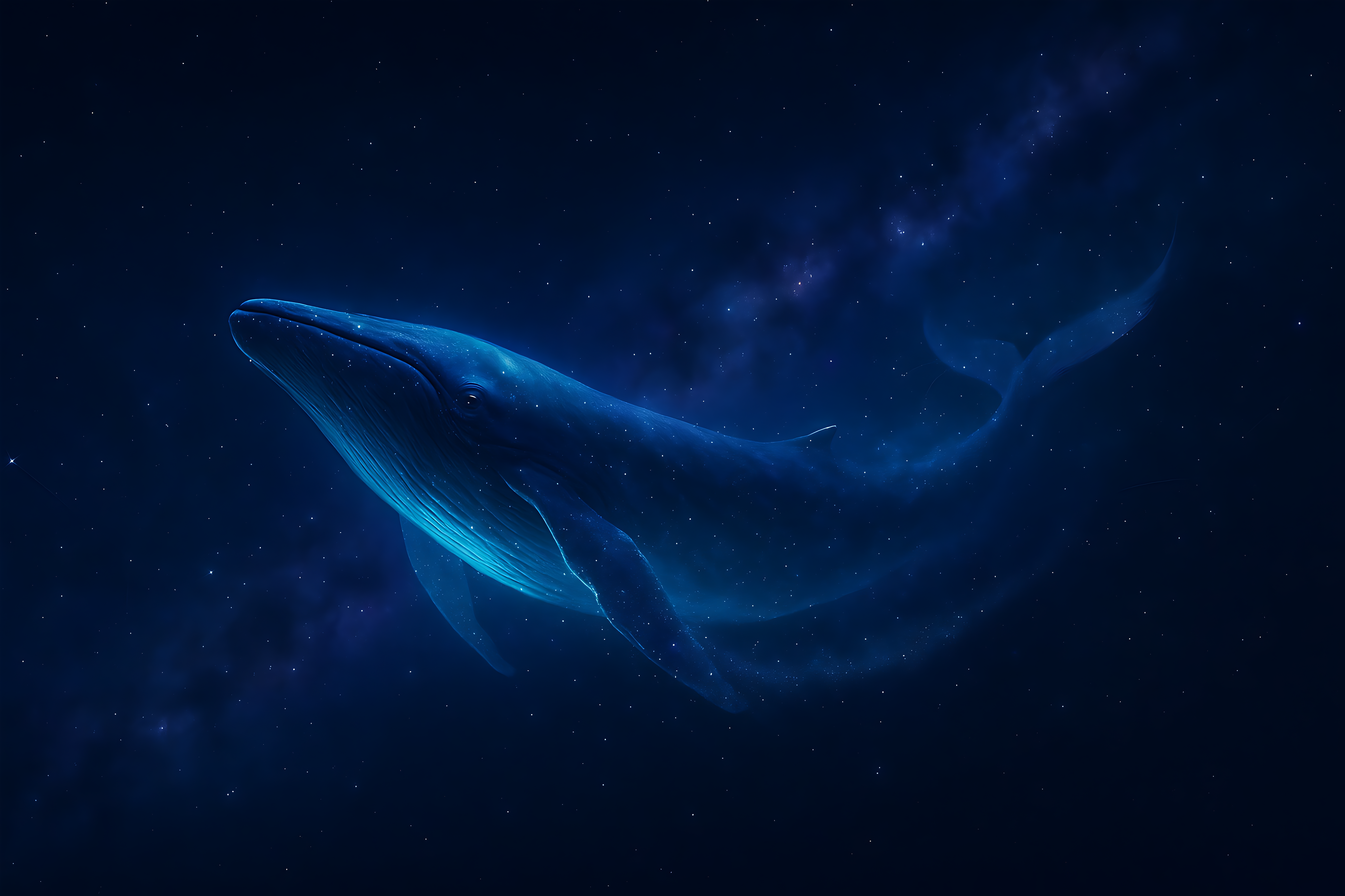Quantum Whale Background